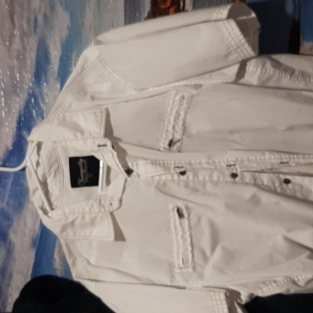 Tranquility Mayhem Dress Shirt White